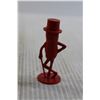 Image 3 : (2) Red Mr. Peanut Salt and Pepper Shakers