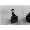 Image 4 : (5) Miniature Brass Pencil Sharpeners