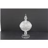 Image 1 : Crystal Footed Candy Jar