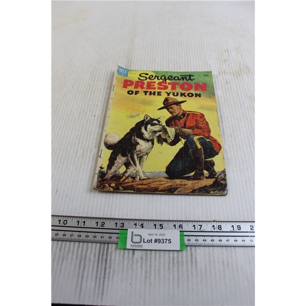 1955 Sergeant Preston of the Yukon Comic - 10 Cent