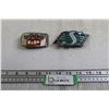 Image 1 : (2) Belt Buckles - Saskatchewan Roughriders