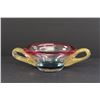 Image 1 : Murano Italian Mid Century Modern Art Glass Centrepiece Bowl - 15" Long x 8" Wide