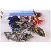Image 3 : (34+) Brittains Ltd Tiny Toys Plastic Toy Knights Average Height - 3" & Bag of parts
