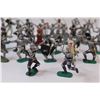 Image 4 : (34+) Brittains Ltd Tiny Toys Plastic Toy Knights Average Height - 3" & Bag of parts