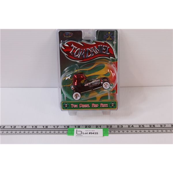 Tom Daniels's Rad Ratz - Rat Rod Die Cast Hotrod Car - Rare Red Baron