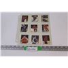 Image 1 : (18) 1980's Vintage Sticker Hockey cards: Larry Robinson; Chris Chelios; Borje Salming; & Misc. Play