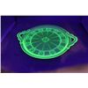 Image 1 : Uranium Glass Platter