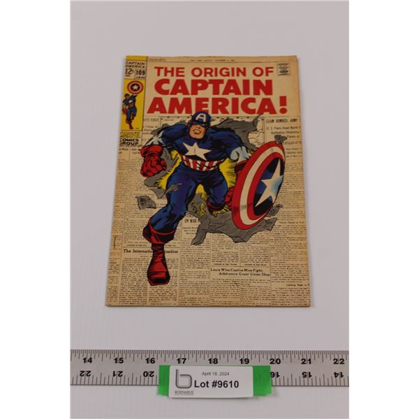 Marvel Comics  The Origin of Captain America , 1968 Vol.1 Issue # 109, January