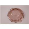 Image 5 : Pink Depression Glass Cabbage Rose Serving Bowl