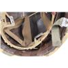 Image 6 : Vintage U.S M1 Military Helmet w/Fiberglass Liner & Camouflage Cover