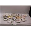 Image 1 : (15 pcs) Fine China of Various Makers (Saucers, Small/Medium Plates and Tea Cup) - Royal Albert, Roy