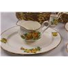Image 6 : (69 pcs) Royal Albert "Tea Rose" Dinning Set - RGD.No.839056 ( Plates, Bowls, Pitcher, Gravy Boat, P