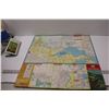 Image 9 : Vintage ESSO Road Maps - 1964 Alberta and British Columbia & Manitoba and Saskatchewan