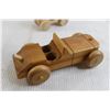 Image 3 : Wooden Duck on Wheels, Wooden Car, Extra Wheel