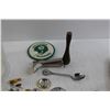 Image 2 : (2) Belts, Saskatchewan Roughriders Pin, Assorted Trinkets
