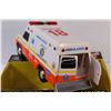 Image 4 : City Force Plastic Large Toy Ambulance by FunRise Used with Original Box