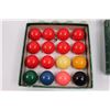 Image 2 : Belgian Aramith Balls Snooker Set w/Box - Missing (4) Reds