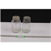 Image 1 : Vintage Sealer Jars - Nabob w/ Improved Gem Lid & Crown w/Lid (Both w/Rings No Seals)