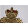 Image 5 : Royal Canadian Mounted Police Heavy Brass Emblem