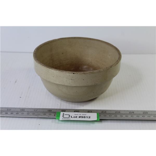 Medalta Advertising Bowl - Bruno, Sask