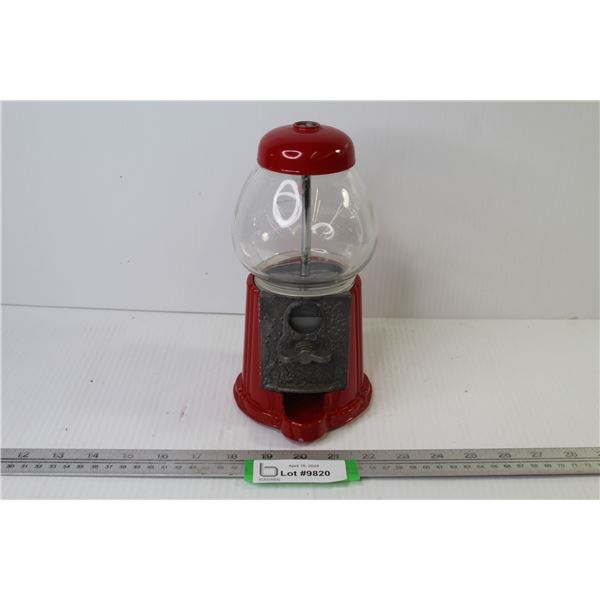 Small Coin Operated Gum Ball Machine