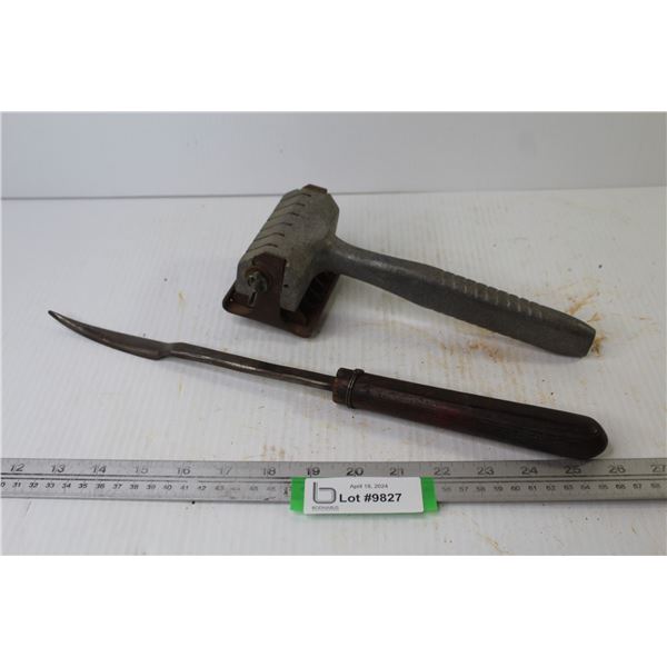 Meat Tenderizer, One Tine Cooking Utensil