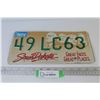 Image 1 : South Dakota License Plate - 1993