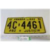 Image 1 : Panama License Plate - 1991