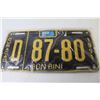 Image 4 : Curacao License Plate - 1991