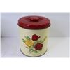 Image 4 : Three Piece Vintage Decoware Cannister Set