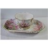 Image 4 : Royal Albert Blossom Time Cream & Sugar, Extra Sugar Bowl, Plate, Oval Dish, Rectangular Dish