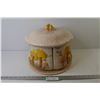 Image 1 : Ceramic Mushroom Themed Cannister Set - Marked - JL 1987