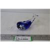 Image 1 : Art Glass Paperweight - Dolphin