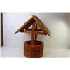 Image 5 : * Hand-Made Wishing Well - Used Only For Indoor Decor - 21" High