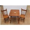 Image 1 : * Child's Wooden Table & Chair Set - Two Chairs