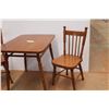Image 3 : * Child's Wooden Table & Chair Set - Two Chairs