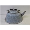 Image 6 : Vintage Enamel Kettle