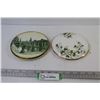 Image 1 : (2) Teapot Trivets - Royal Albert White Dogwood & Banff Hot Sulphur Baths
