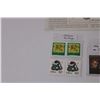 Image 4 : (3) Canadian Stamp Collections: Queen Mother, James Dean, Chinese Themed (7) Stamp Mail Order Forms