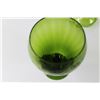 Image 4 : Vintage Green Glass Candy Dish - 12"