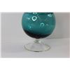Image 2 : Vintage Blue Glass Candy Dish - 10"