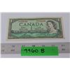 Image 1 : Canadian Dollar Bill 1954
