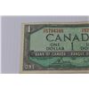 Image 2 : Canadian Dollar Bill 1954