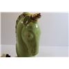 Image 2 : Green Unicorn Lamp - Works, Some Damage