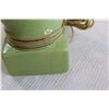 Image 3 : Green Unicorn Lamp - Works, Some Damage