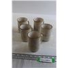 Image 1 : (5) Collection Manoir Hand Carved Mugs