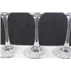 Image 3 : (4) Olympic Stemmed Glasses, Glass Decanter