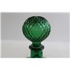 Image 2 : Green Glass Decanter