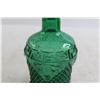 Image 3 : Green Glass Decanter