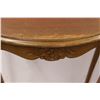 Image 2 : *Wooden Half Moon Table - 25" x 12" x 24"